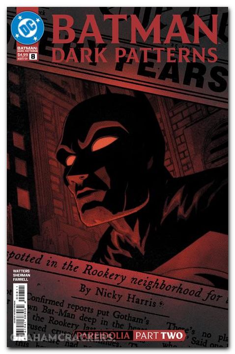 Batman Dark Patterns #8 (2024) cover a