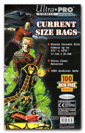 100 Current Age Comic Bags