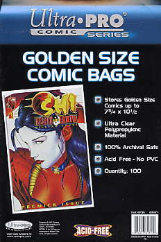 100 Golden Age Comic Bags