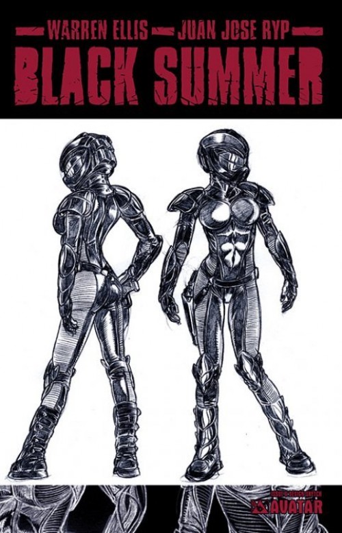 Black Summer #6 (2007) design sketch