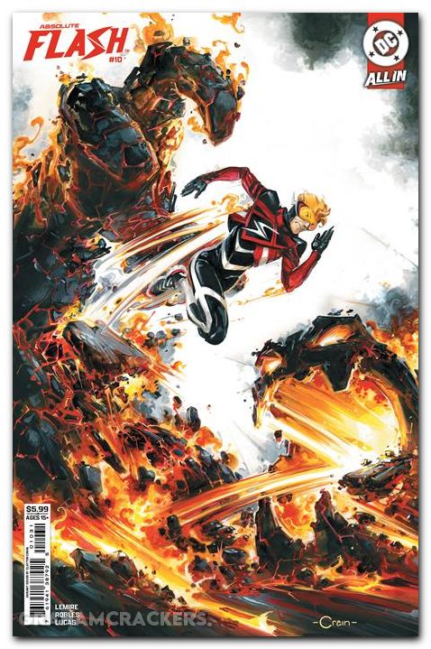 Absolute Flash #10 (2025) cover c crain variant