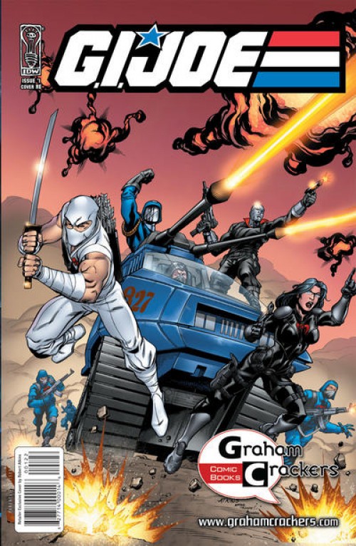 GI Joe #1 (2008) gcc exclusive signed