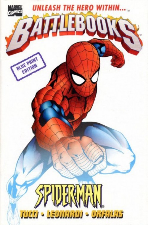 Battlebooks Spider-Man Blue #1 (1998) variant signed