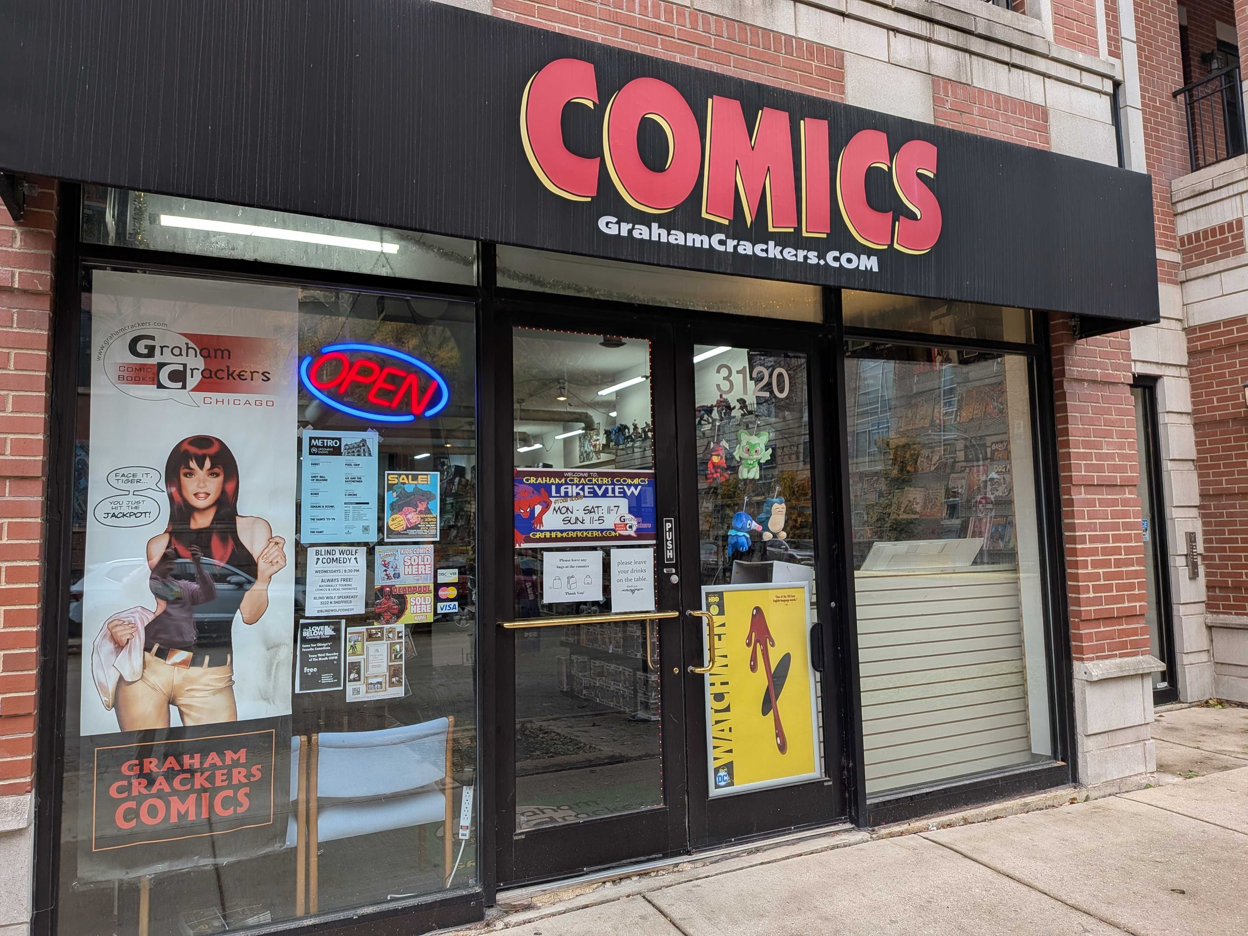 LAKEVIEW CHICAGO, IL GRAHAM CRACKERS COMICS