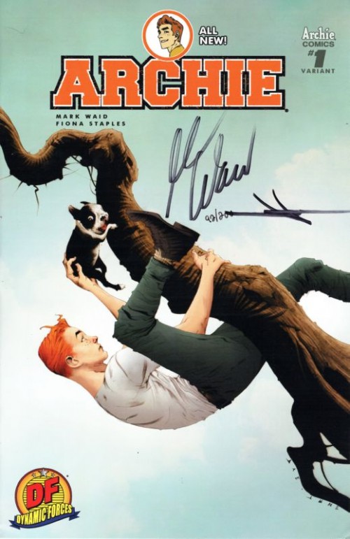 Archie #1 (2015) lee cover dynamic forces dual signed