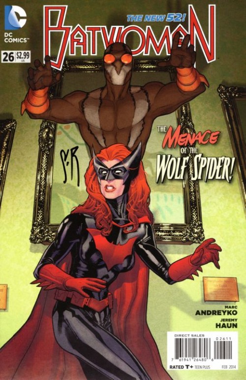 Batwoman #26 (2011) cover a signed