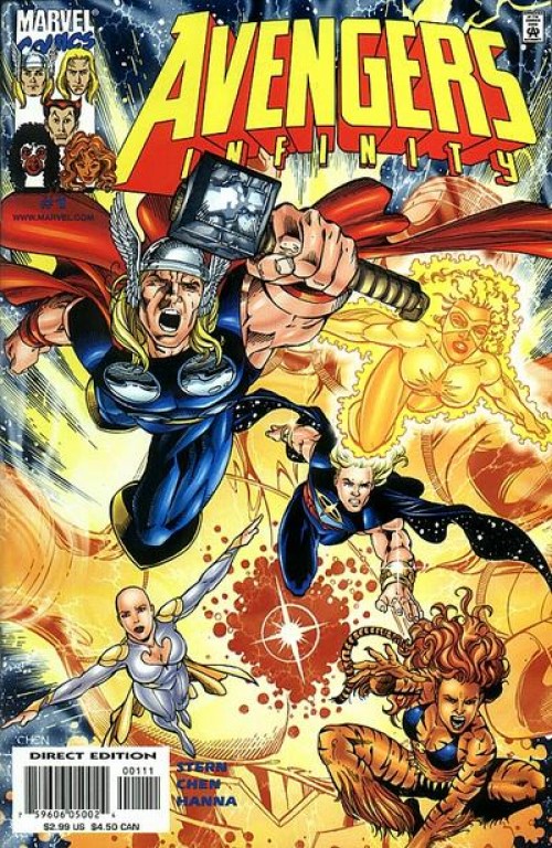 Avengers Infinity #1-4 comic set