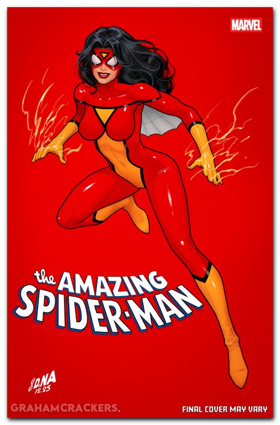 MARVEL DAVID NAKAYAMA COLOR BLOCK RED VARIANTS | Graham Crackers Comics