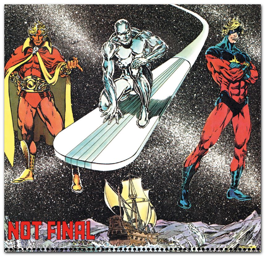 Captain Marvel Dark Past #1 (2026) starlin bicentennial calendar hidden gem variant