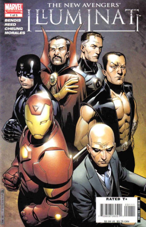 New Avengers Illuminati #1-5 comic set