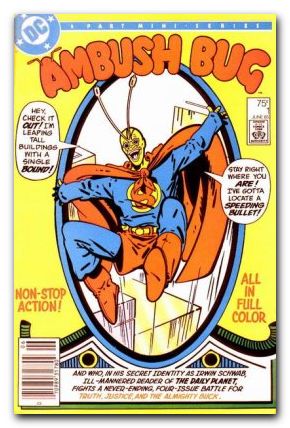Ambush Bug #1-4 comic set