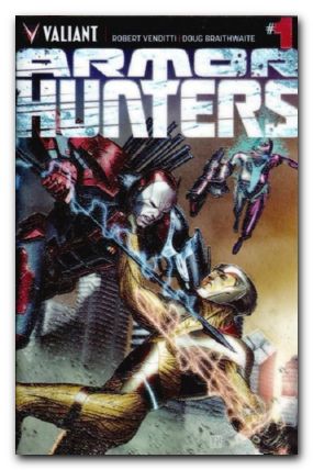 Armor Hunters #1 (2014) chrome variant