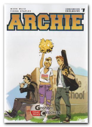 Archie #1 (2015) convention exclusive a signed by mark waid