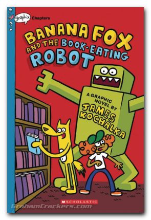 Banana Fox GN Vol 02 Book Eating Robot
