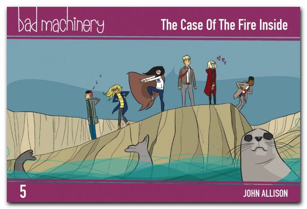 Bad Machinery Pocket Ed GN Vol 05 Case Fire Inside