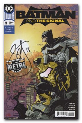 Batman And The Signal #1 df signed edition