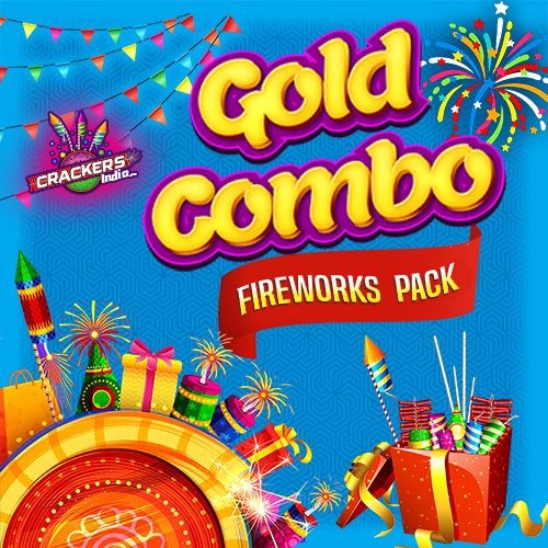 Gold Combo Fireworks Pack